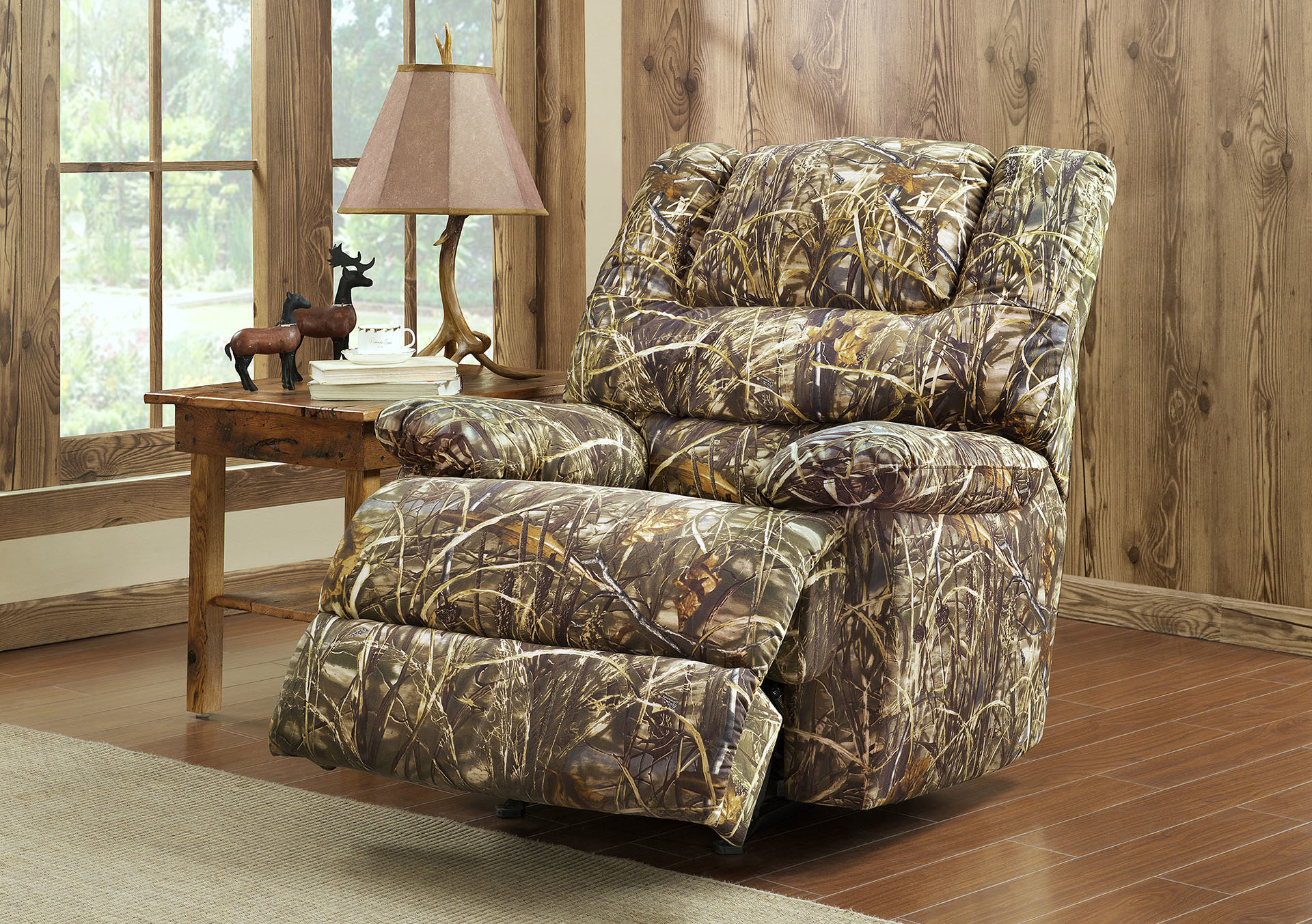 Cheyenne Living Room Collection Camo Recliner